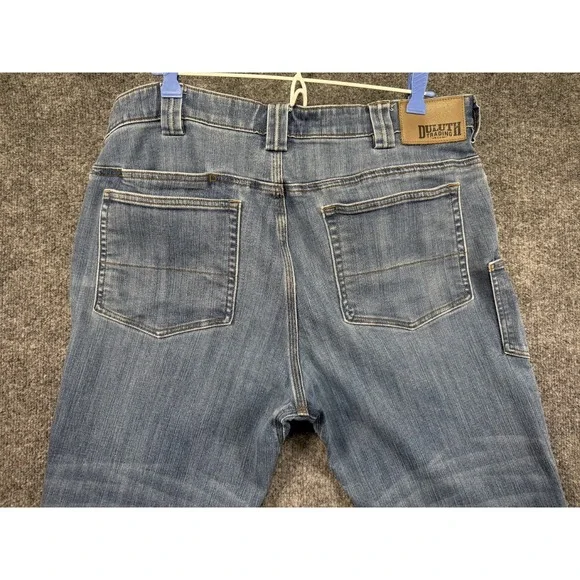 Duluth Trading Co Ballroom Double Flex Jeans Mens 38x30 Blue Stretch Casual Work - Picture 6 of 15